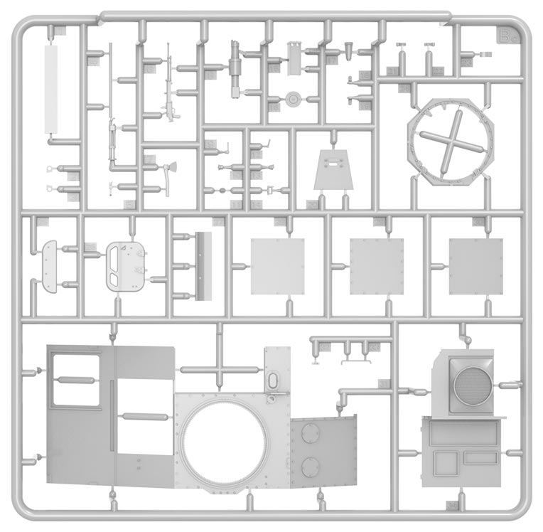 Miniart 1/35th scale T-60 Screened Plant 264 Stalingrad - Full interior Kit
