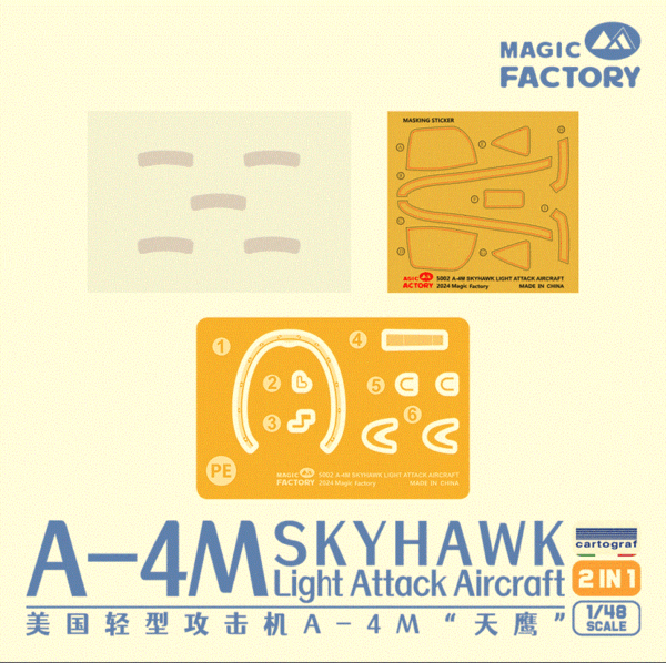 Magic Factory 1/48th scale 2-in-1 US Marines A-4M Skyhawk
