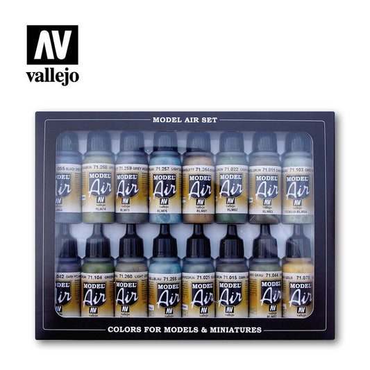 Vallejo Model Air Set - RLM complete (x15)