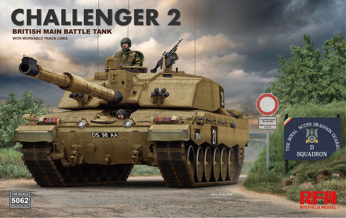 Rye Field Model 1/35th scale - British Challenger II Standard Fit MBT