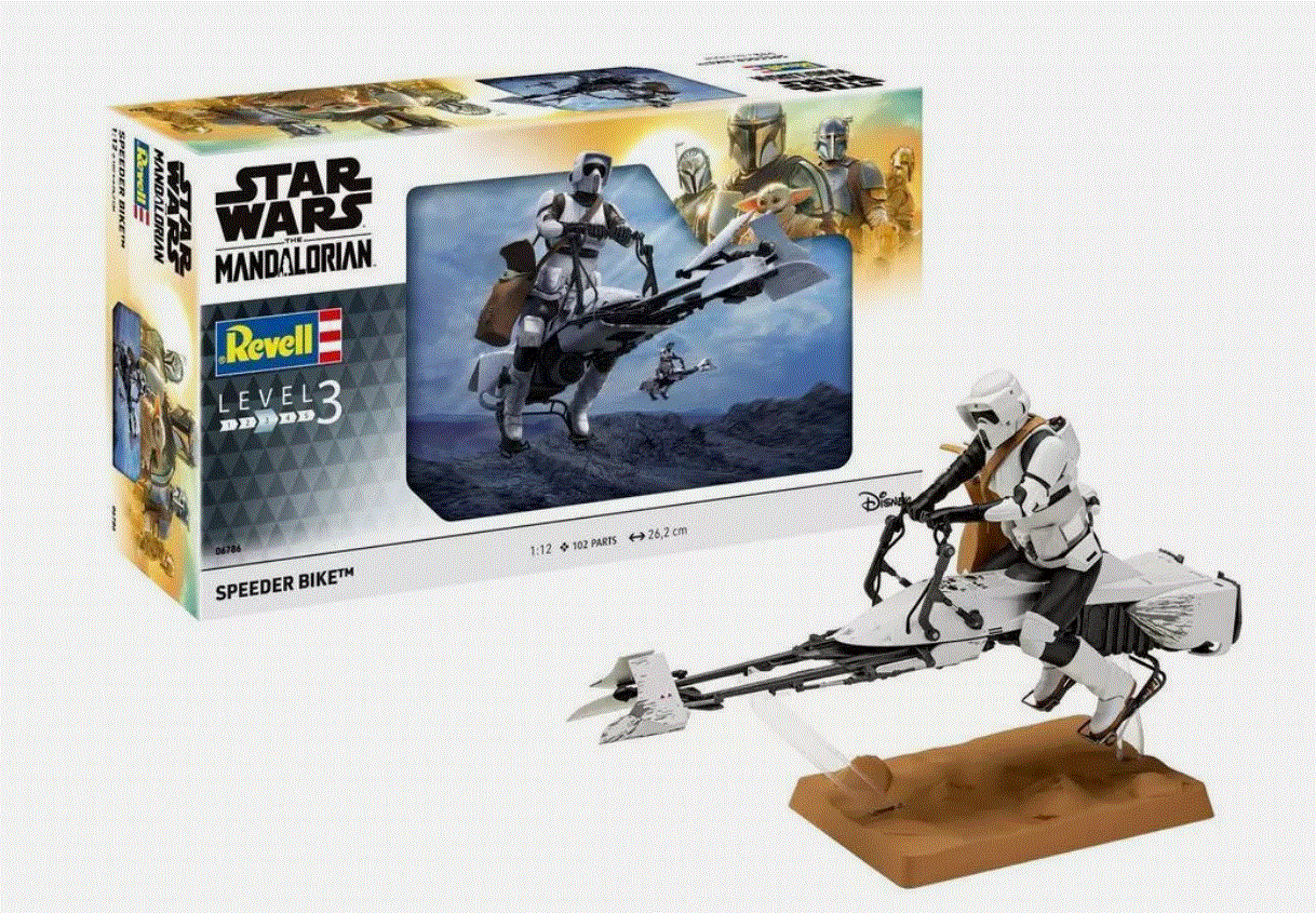 Revell 1/12th scale Star Wars The Mandalorian: Speeder Bike