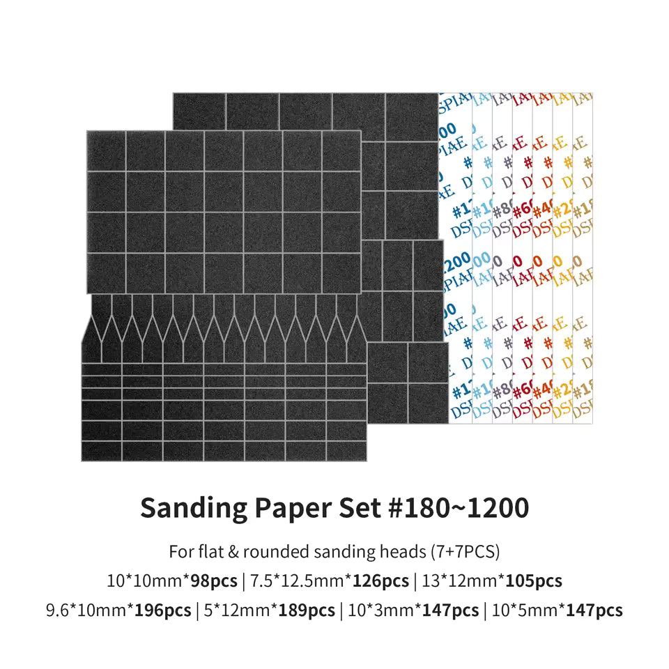 Dspiae ES-A Reciprocating Sander self-adhesive sanding pads