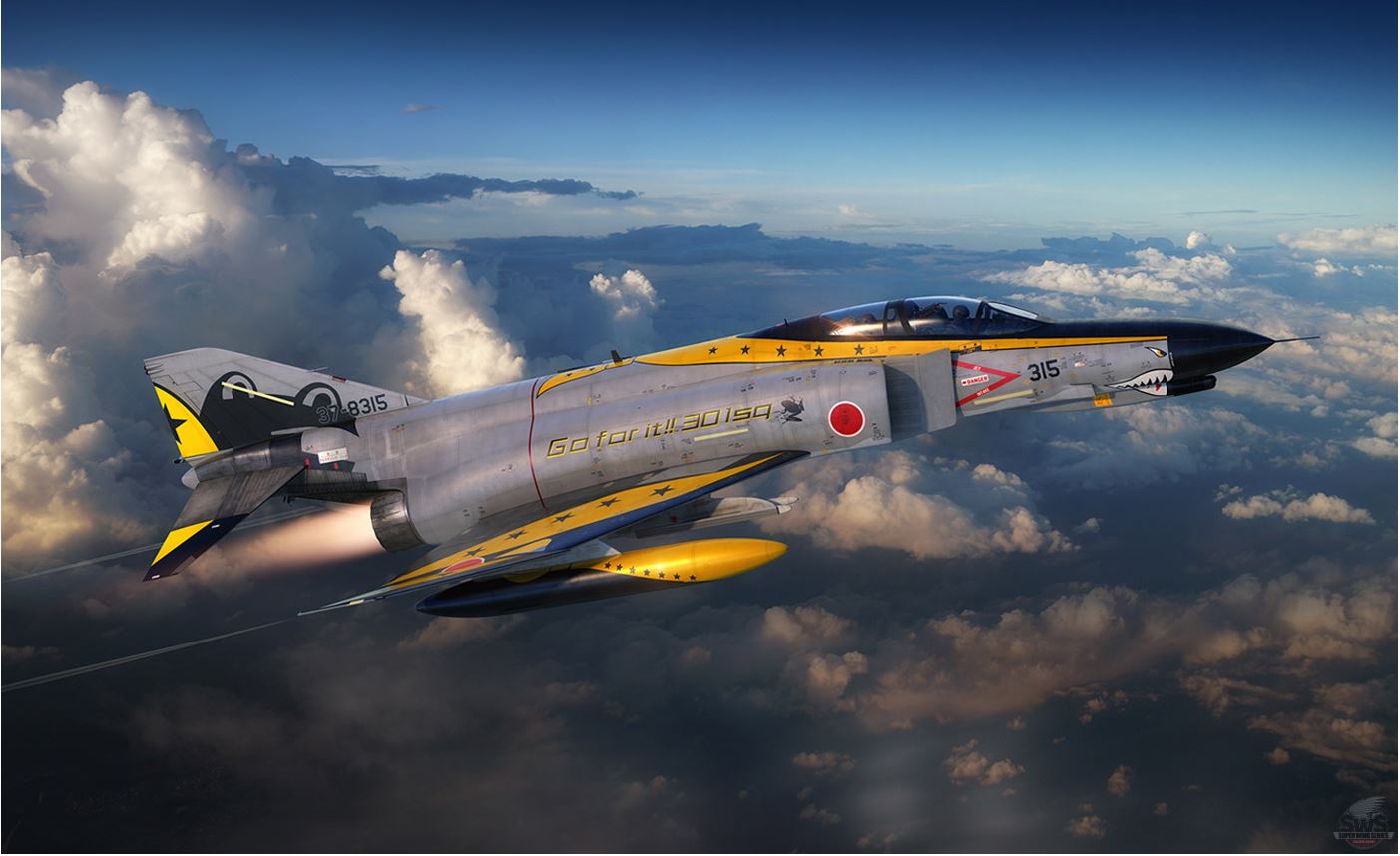 ZOUKEI MURA 1/48th Scale F-4EJ Kai Phantom Ⅱ "Go for it!!!" 301sq Limited Edition