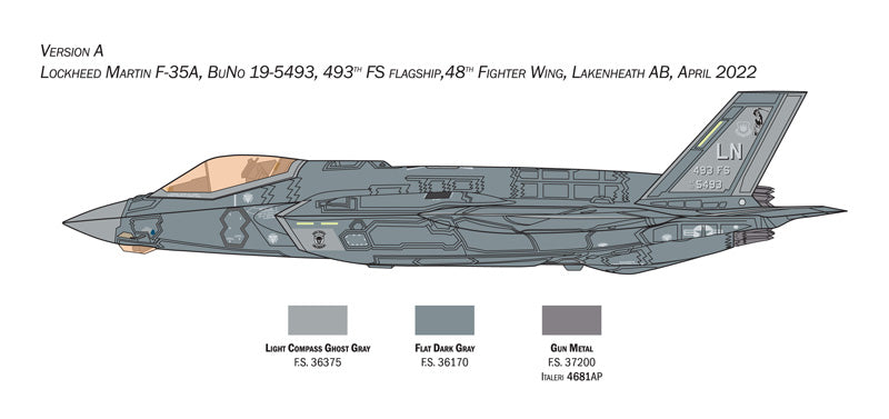 Italeri 1/48th scale F-35A Lightning II "Beast Mode"