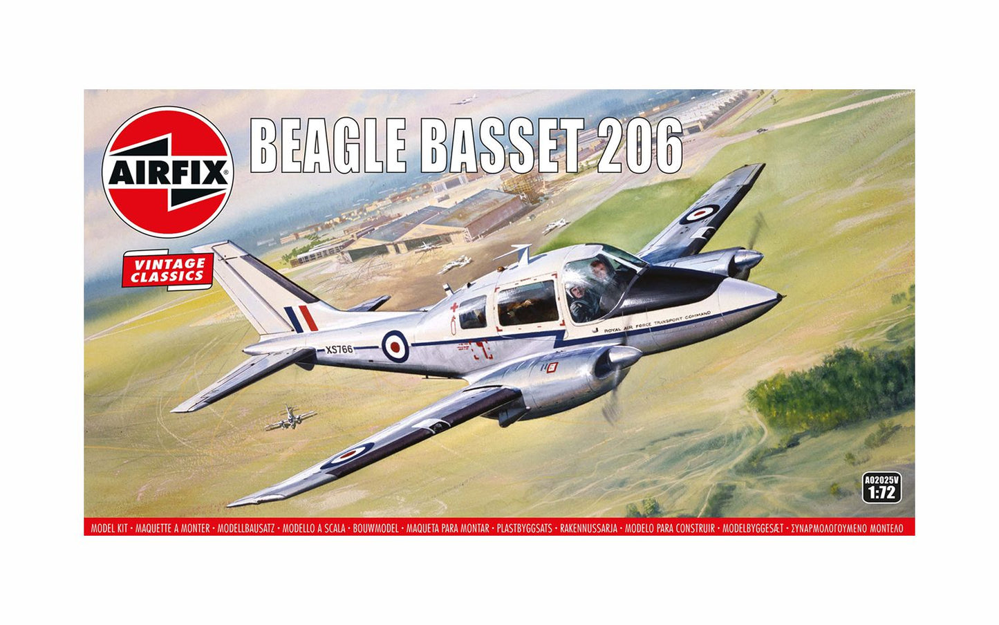 Airfix Vintage Classic 1/72nd scale Beagle Basset