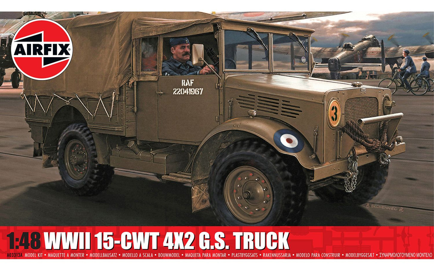 Airfix 1/48th WWII 15-CWT 4x2 G.S.Truck