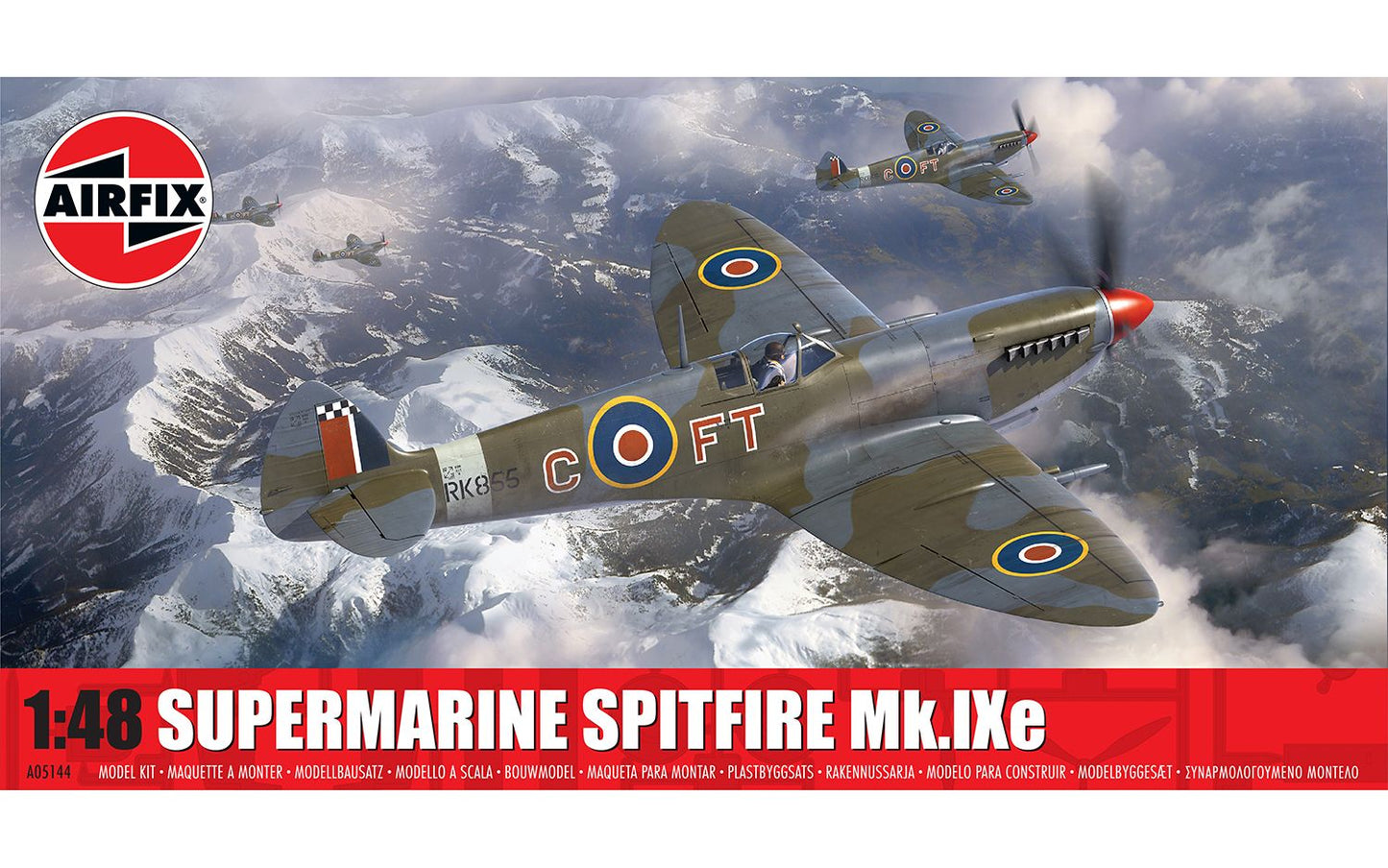 Airfix 1/48th scale Supermarine Spitfire Mk.IXe