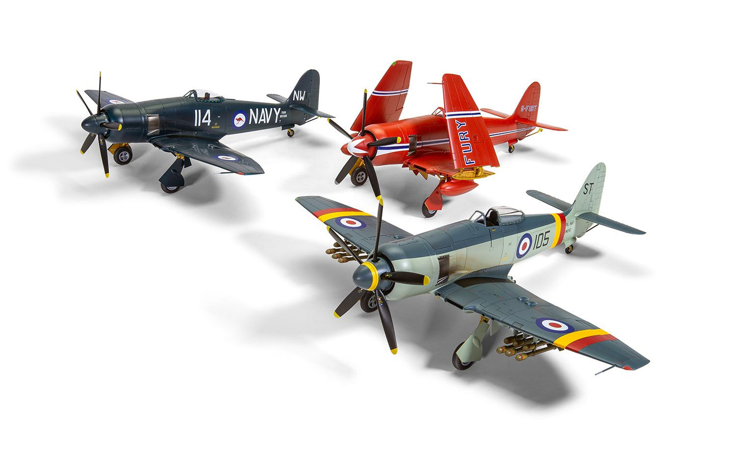 Airfix 1/48th scale Supermarine Sea Fury FB.11