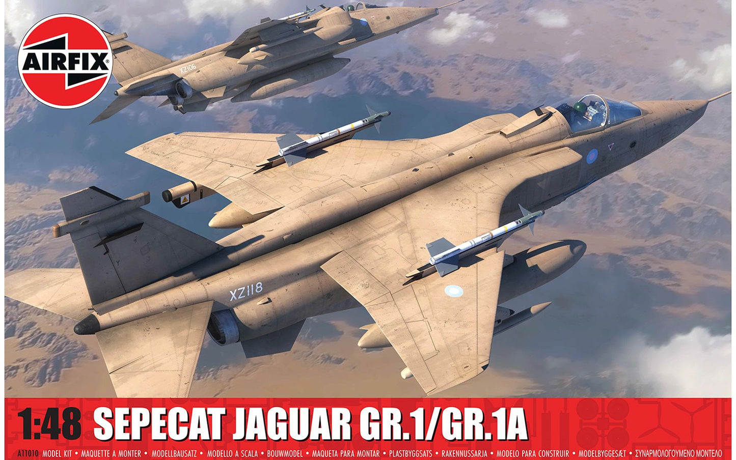 Airfix 1/48th scale SEPECAT Jaguar GR1/1A