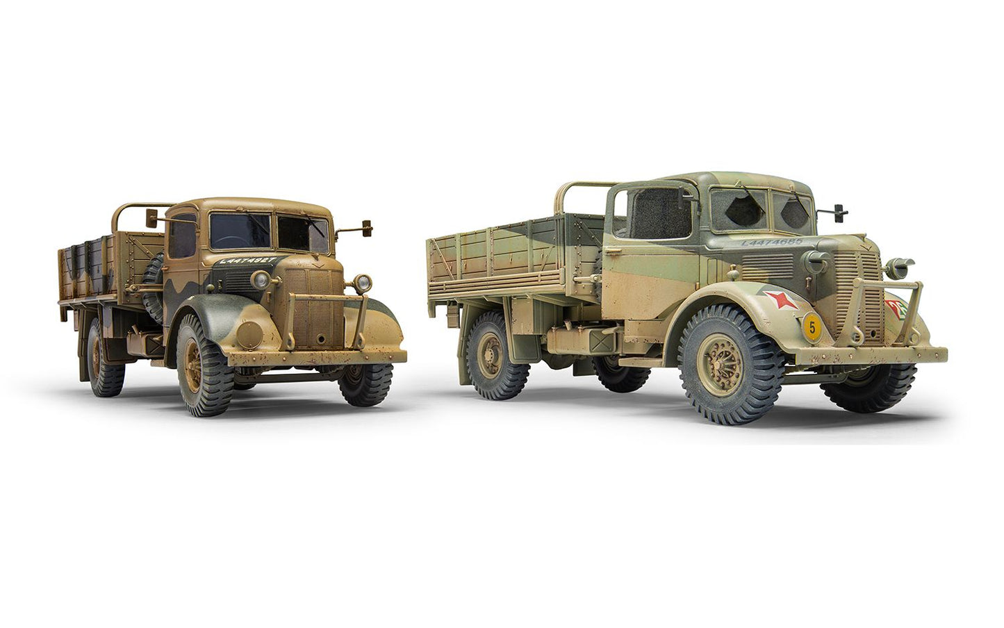 Airfix 1/35th scale WWII British Army 30-cwt 4x2 GS Truck