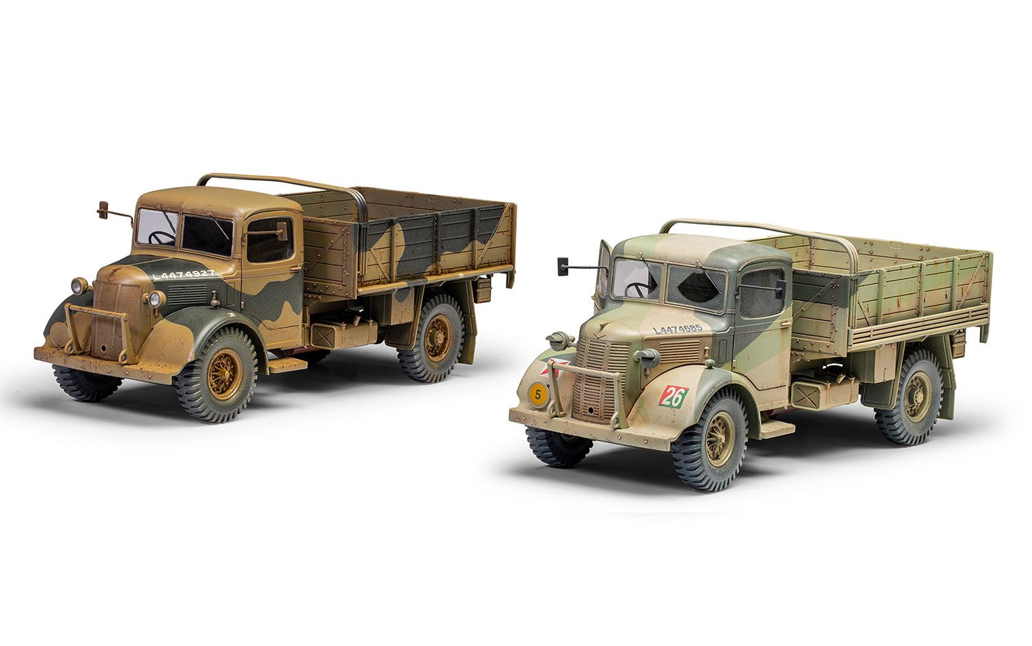 Airfix 1/35th scale WWII British Army 30-cwt 4x2 GS Truck