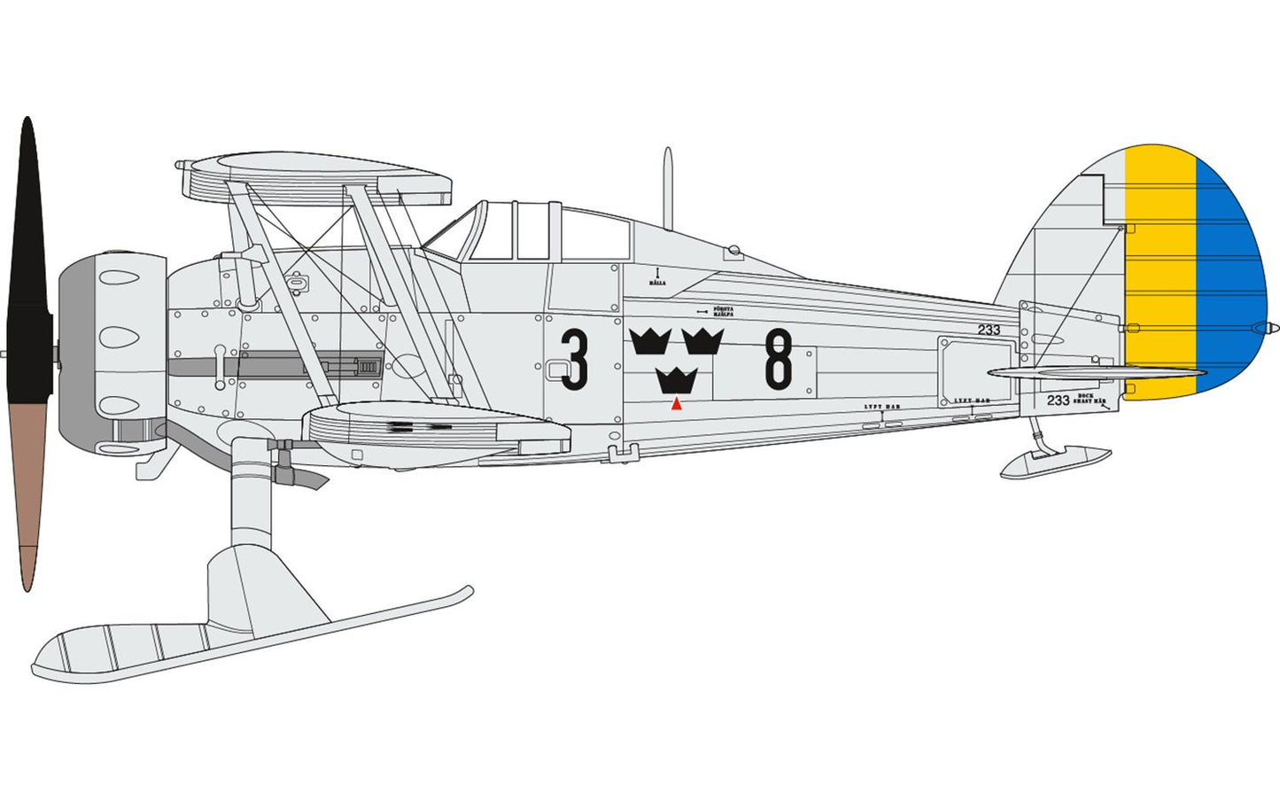 Airfix Swedish Air Force 100th Anniversary Set 1/72nd scale PREORDER