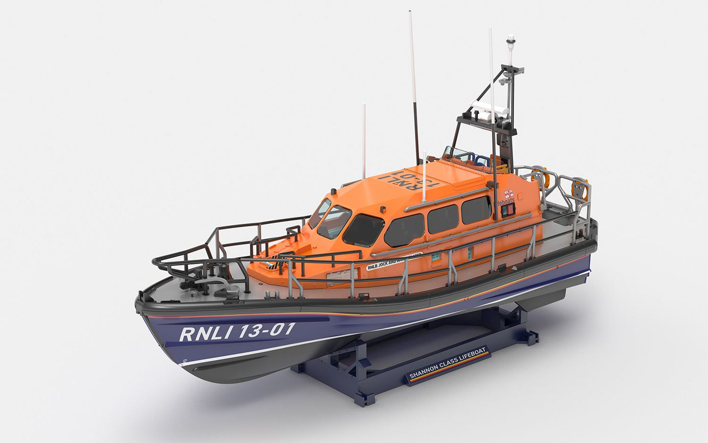 Airfix 1/72nd scale Starter Set - RNLI Shannon Class Lifeboat