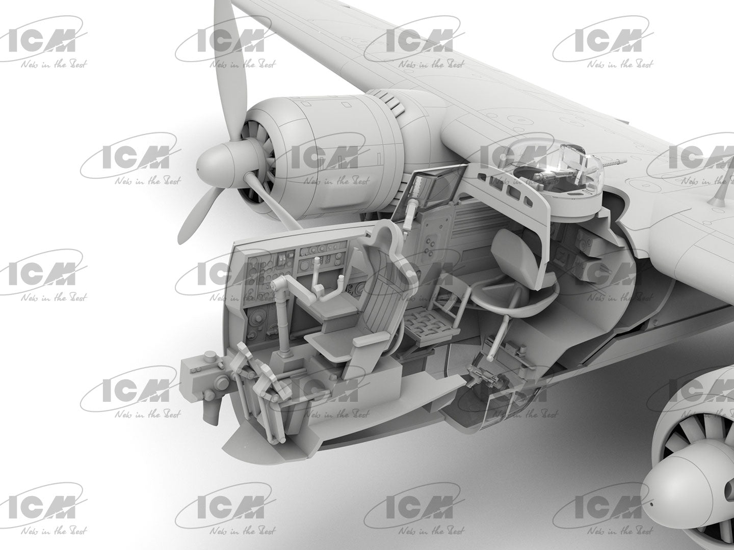 ICM 1/48th scale Dornier Do217 K-1