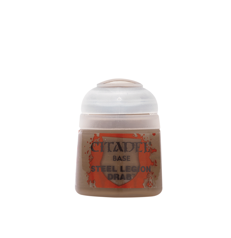 Games Workshop Citadel Paint: Base Steel Legion Drab (12ml)