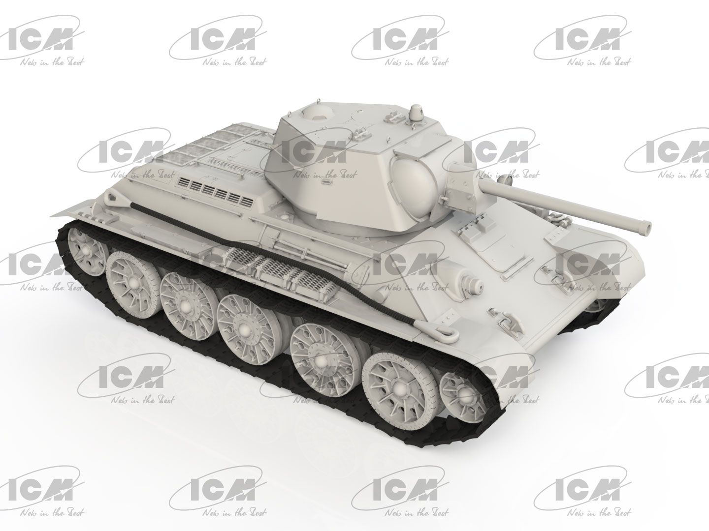 ICM 1/35th scale IT-34/76 WWII Soviet Flamethrower Tank