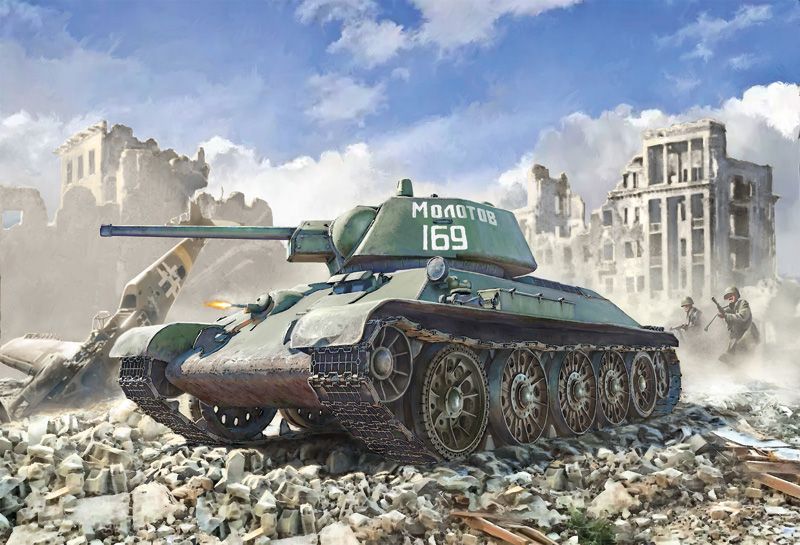 Italeri 1/35th scale T-34/76 Premium Edition