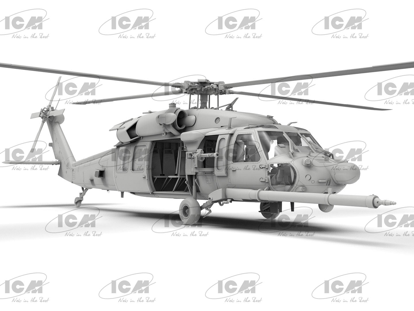 ICM 1/48th scale MH-60L Black Hawk US Special Forces
