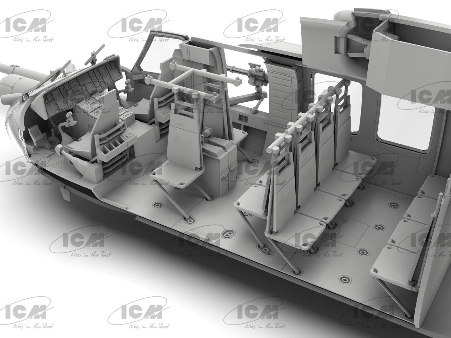 ICM 1/48th scale MH-60L Black Hawk US Special Forces