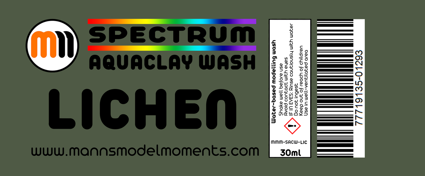 MMM AquaClay Wash, 30ml, Lichen