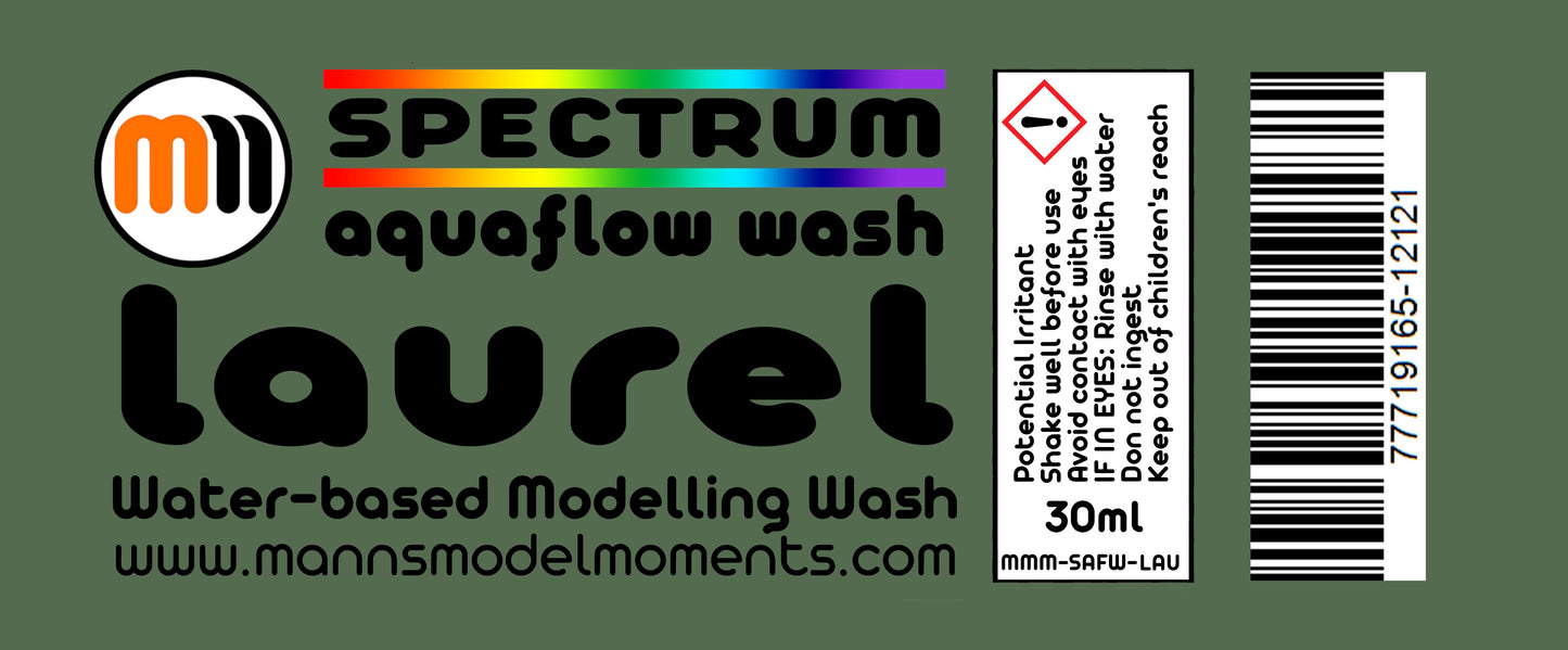 MMM Aquaflow aqueous Wash, 30ml, Laurel