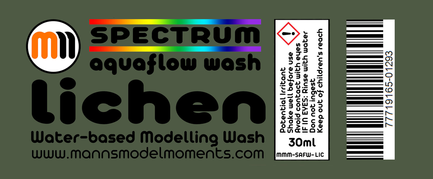 MMM Aquaflow aqueous Wash, 30ml, Lichen