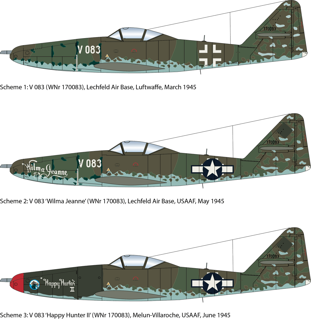 Revell 1/32nd scale Messerschmitt Me 262 A1a / U4