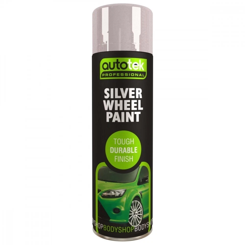Autotek Silver Wheel Lacquer Spray