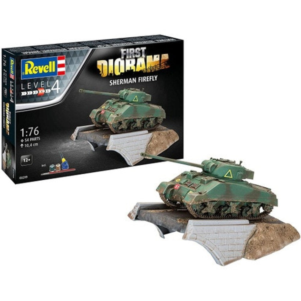 Revell 1/76th scale Sherman Firefly First Diorama set