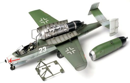 Tamiya 1/48th scale Heinkel He162A-2 Salamander