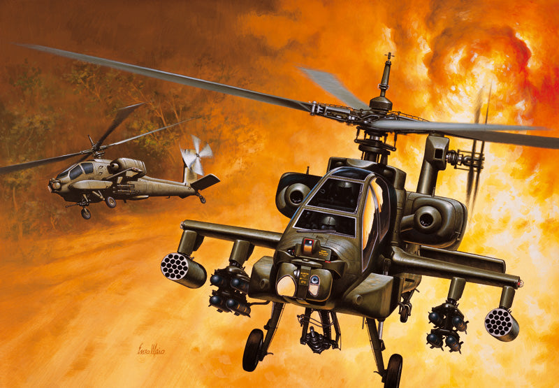 Italeri 1/72nd scale AH-64A Apache