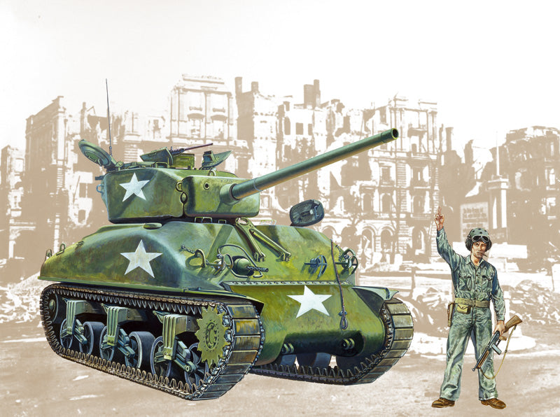 Italeri 1/35th scale M4 Sherman