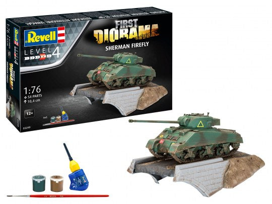 Revell 1/76th scale Sherman Firefly First Diorama Set