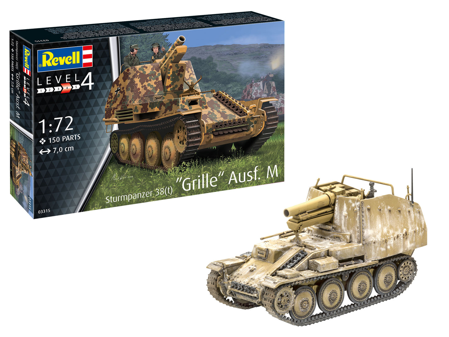 Revell 1/72nd scale Sturmpanzer 38(t) "Grille" Ausf. M