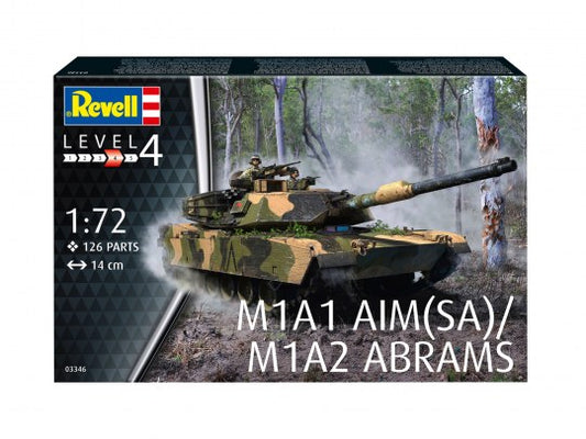 Revell 1/72nd scale M1A1 AIM(SA)/ M1A2 Abrams