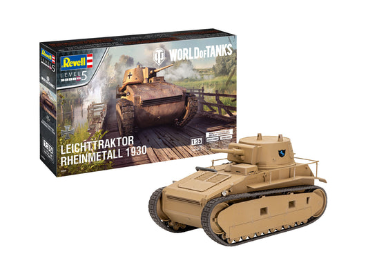 Revell 1/35th scale Leichttraktor Rheinmetall 1930 "World of Tanks"