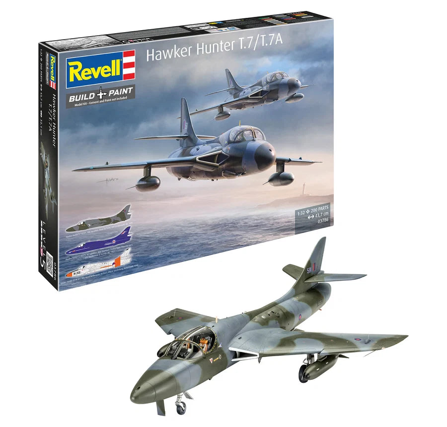 Revell 1/32nd scale Hawker Hunter T.7/T.7A