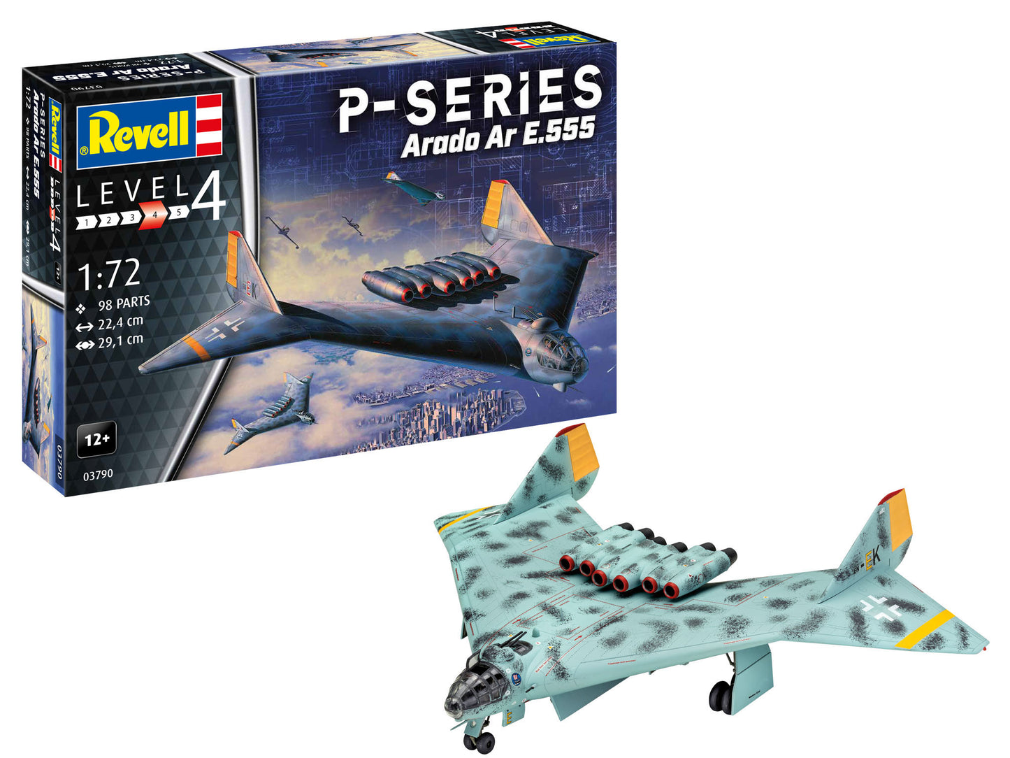 Revell 1/72nd scale Arado Ar E.555 P-Series
