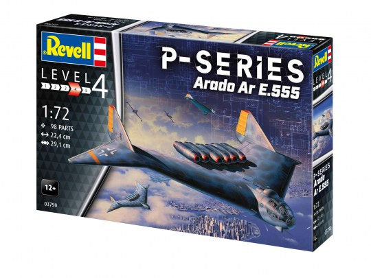 Revell 1/72nd scale Arado Ar E.555 P-Series – Mann's Model Moments