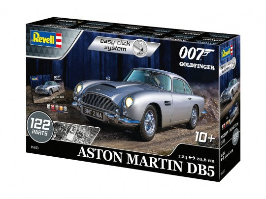 Revell 1/24th scale Aston Martin DB5 – James Bond 007 Goldfinger Model Set