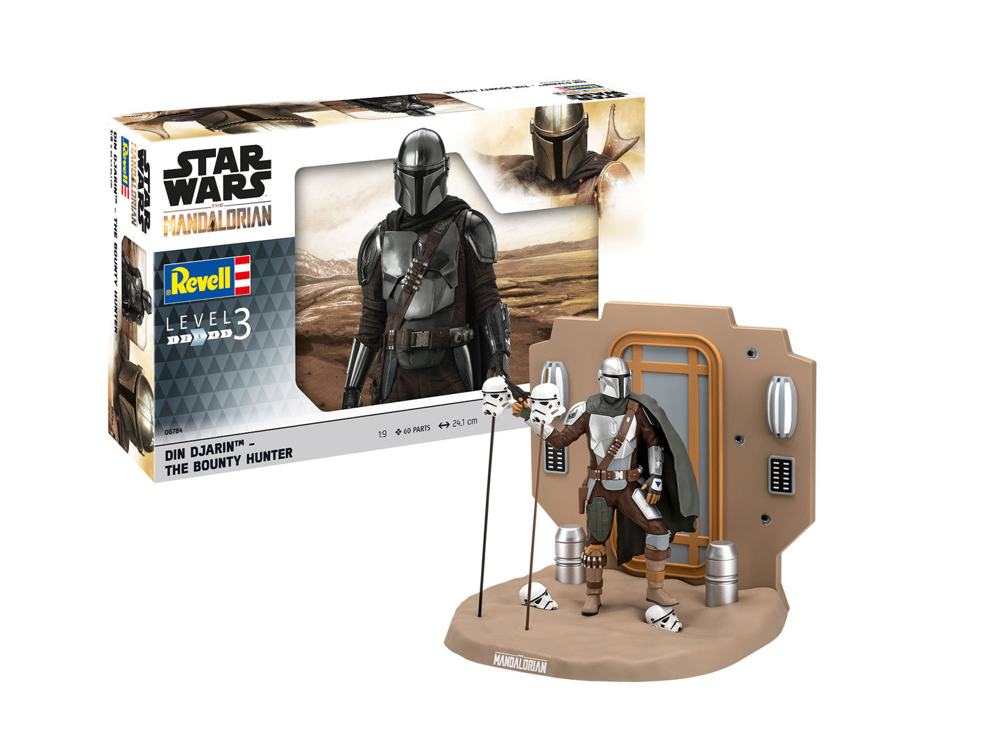 Revell 1/9th scale Star Wars The Mandalorian: Din Djarin - The Bounty Hunter