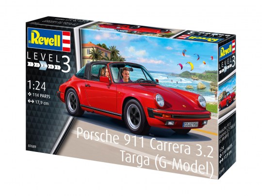 Revell 1/24th scale Porsche 911 Carrera 3.2 Targa (G-Model)