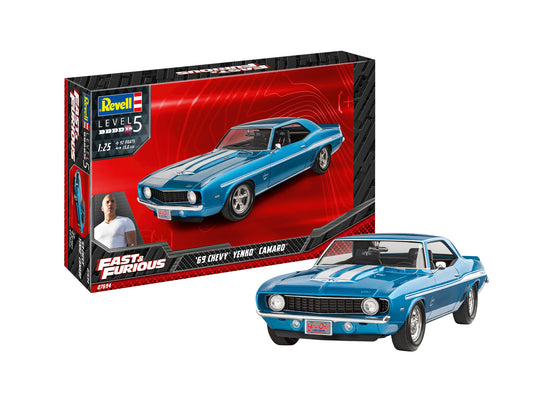 Revell 1/25th scale Fast & Furious 1969 Chevy Camaro Yenko