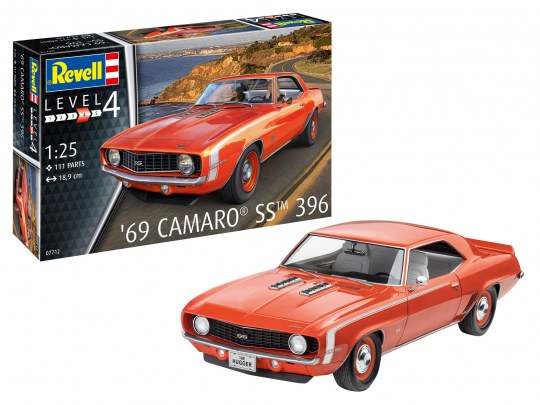 Revell 1/24th scale '69 Camaro SS 396
