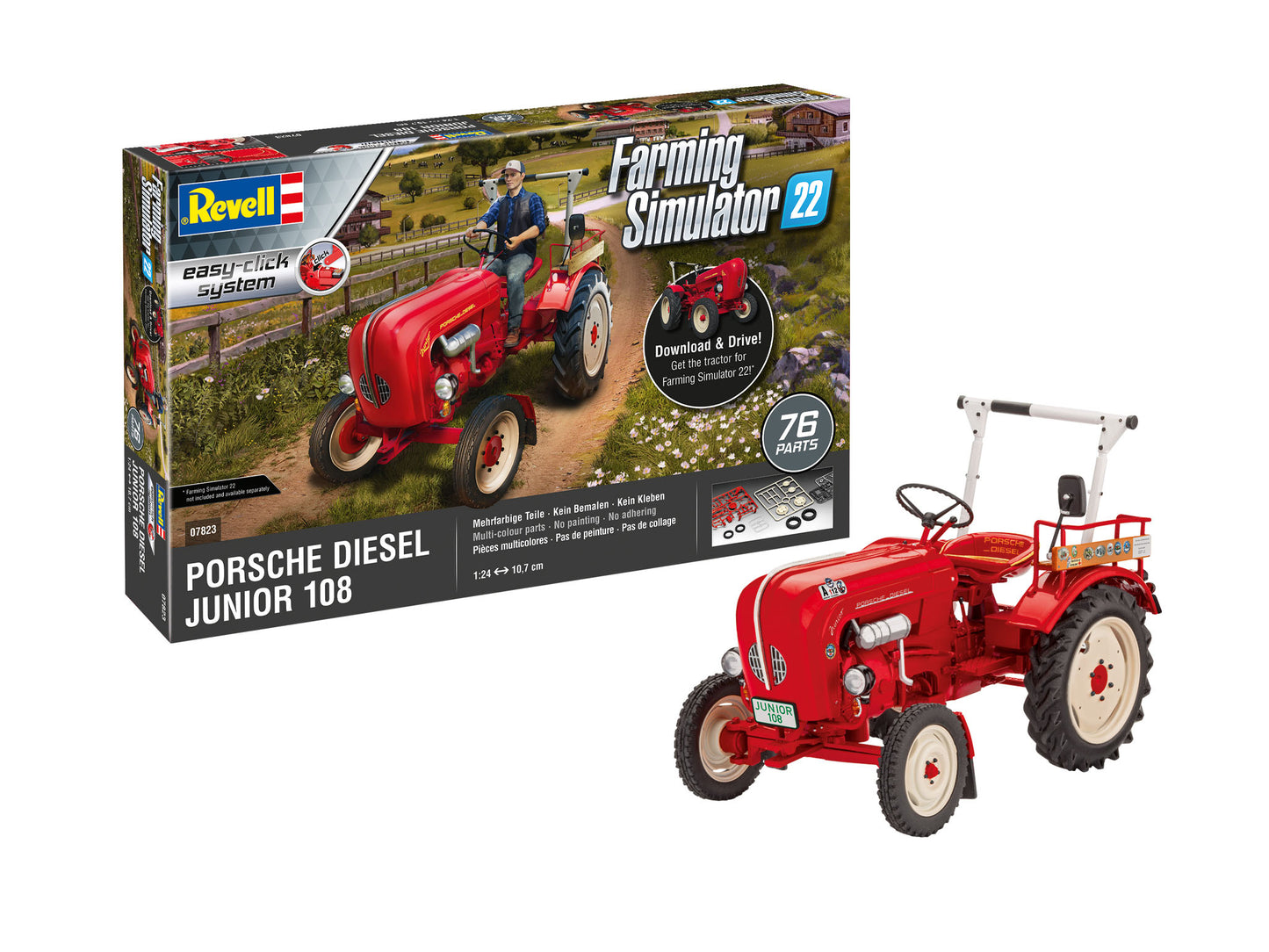 Revell 1/24th scale Porsche Diesel Junior 108