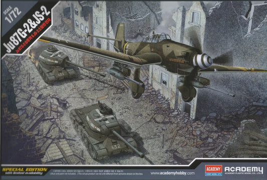 Academy 1/72nd scale Ju87G-2 & JS-2