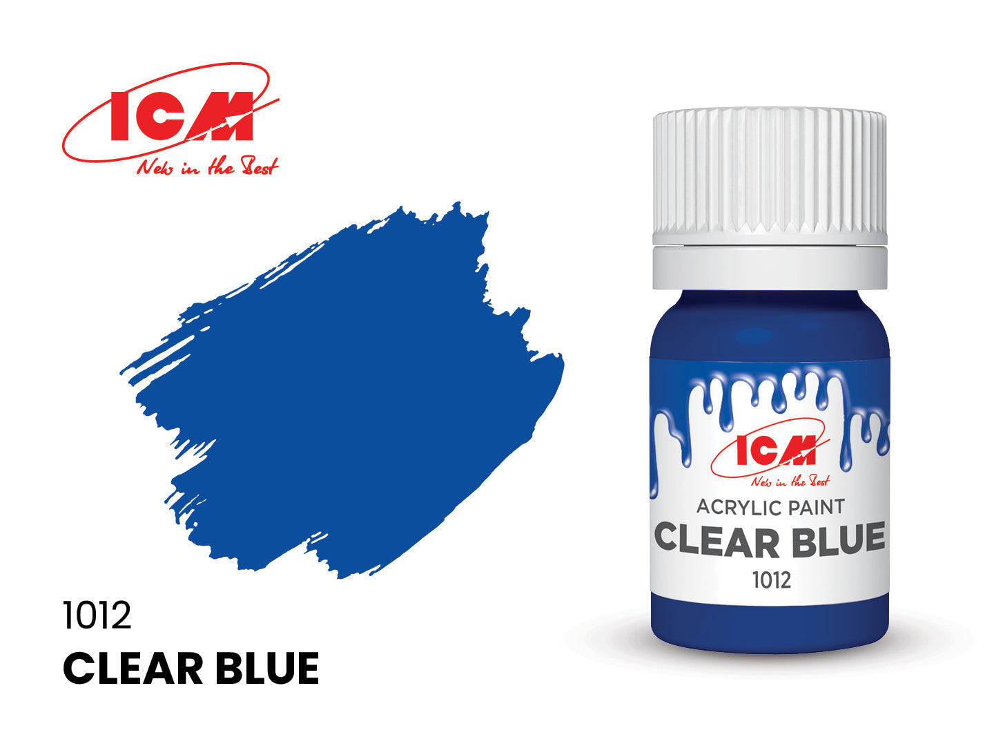ICM Paint 1012 - Clear Blue