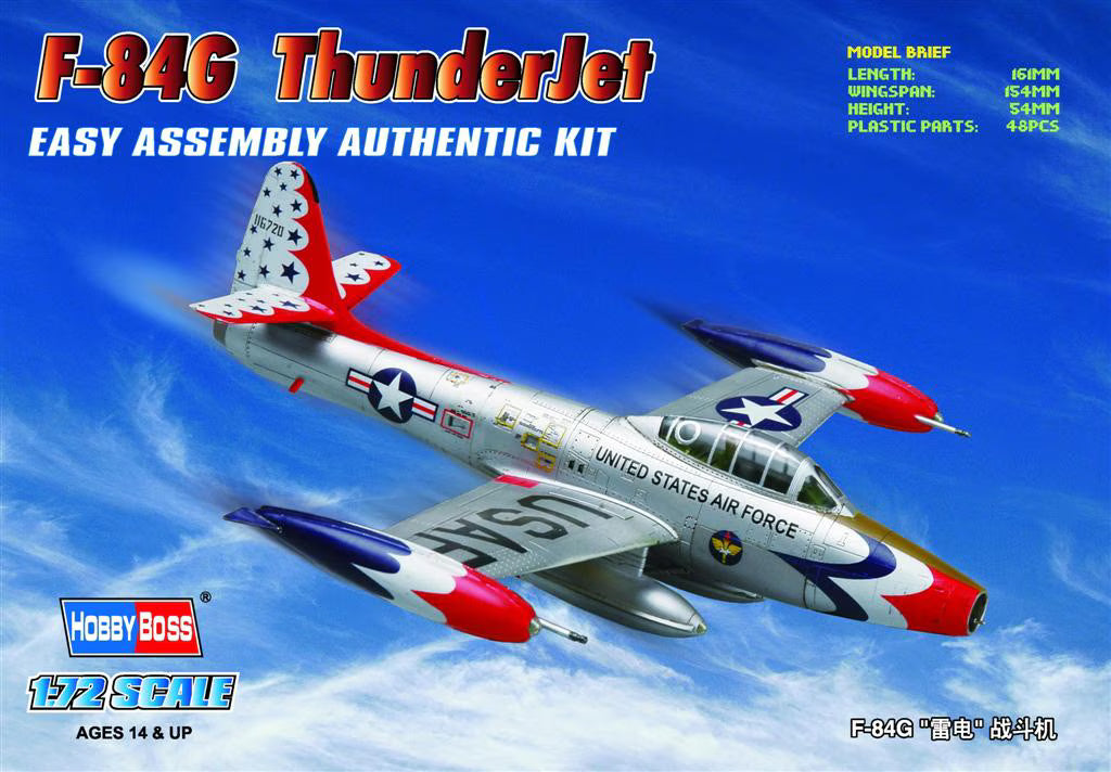 Hobbyboss 1/72nd Scale F-84G Thunderjet