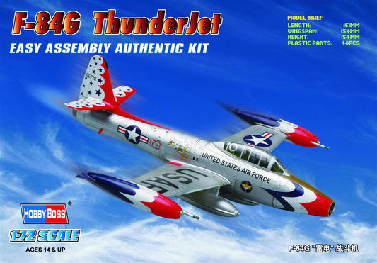 Hobbyboss 1/72nd Scale F-84G Thunderjet