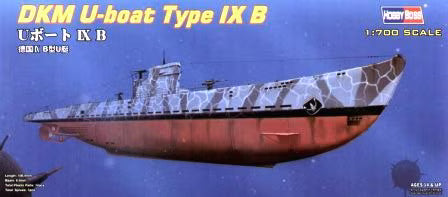 Hobbyboss 1/700th scale - DKMU-boat Type IX B